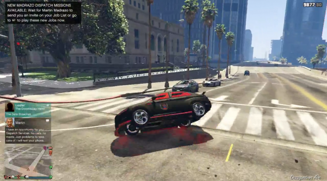 How long can I hold a wanted level GTA Online last time it was 1:03:00